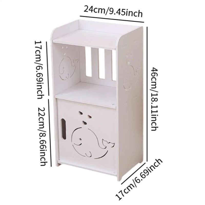 Mesa Lateral Multifuncional com Armazenamento – Elegância Compacta para Espaços Modernos