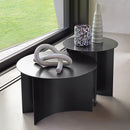 Mesa de café para sala, mesa lateral redonda de metal, ferro industrial, latão antigo, italiano