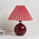 Abajur de Mesa Plissado Estilo Coreano - Elegância e Conforto