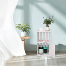 Mesa lateral para bebidas, móveis multifuncionais, mesa de cabeceira simples com armazenamento para sala de estar, quarto, espaço pequeno