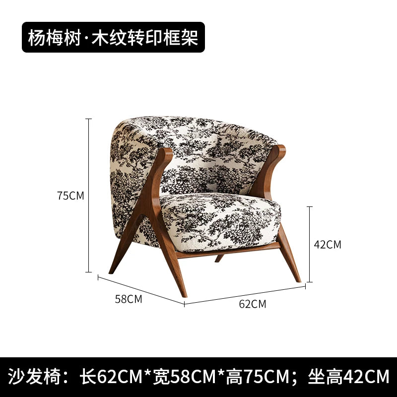 Conjunto Moderno de Poltronas de Veludo - Elegância Italiana