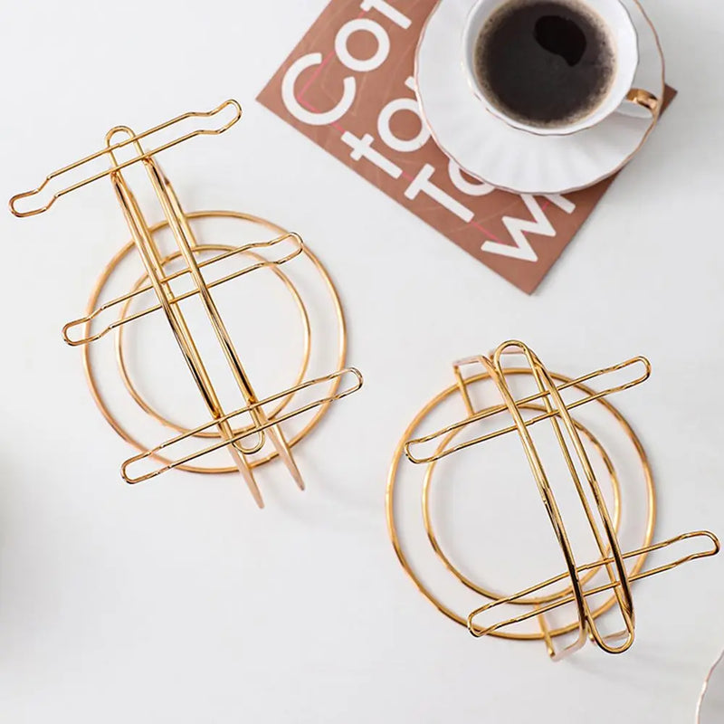 Porta Jogo de Xícaras Golden