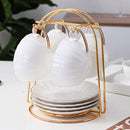 Porta Jogo de Xícaras Golden