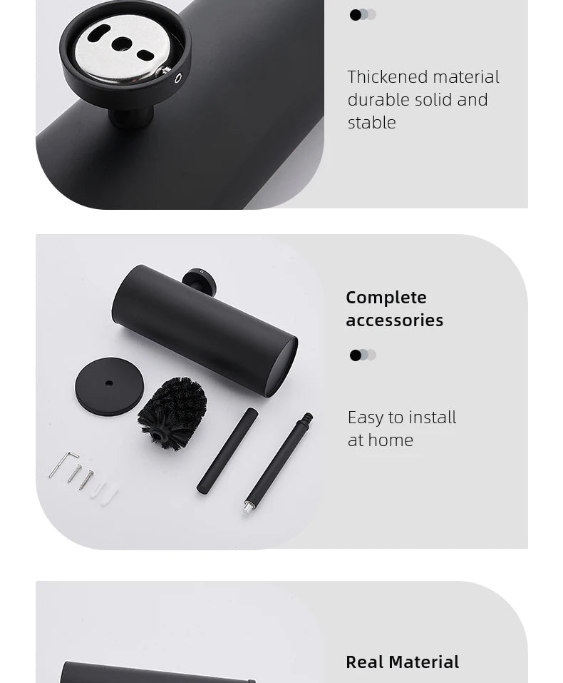 Suporte de escova sanitária Milan