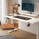 Mesa de computador de elevação elétrica de madeira maciça mesa de jogos inteligente mesa de estudo de escritório em casa estação de trabalho ajustável móveis ergonômicos