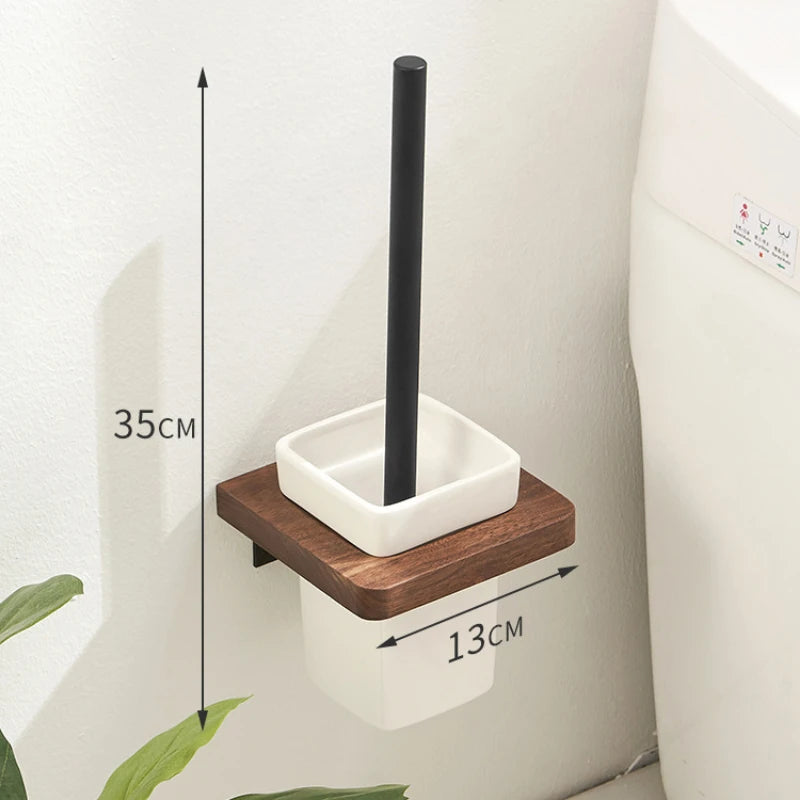 Toalheiro de Nogueira Luxuoso – Elegância Funcional para seu Banheiro