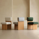 Nordic Leisure Chairs for Living Room Cadeira de jantar de madeira maciça Cadeira de maquiagem do quarto, Banquinho moderno, Sofá único