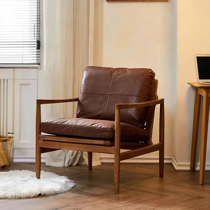 Cadeira única vintage para sala de estar, lazer preguiçoso, leitura, moda japonesa, exclusiva, alta qualidade, móveis de salão poltrona
