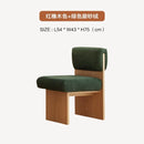 Cadeira Nórdica de Lazer em Madeira Maciça para Sala de Estar