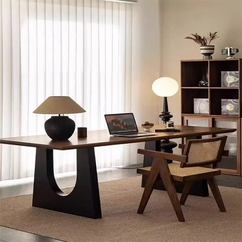 Mesa de Jantar Nogueira   Elegância e Versatilidade para Sua Sala